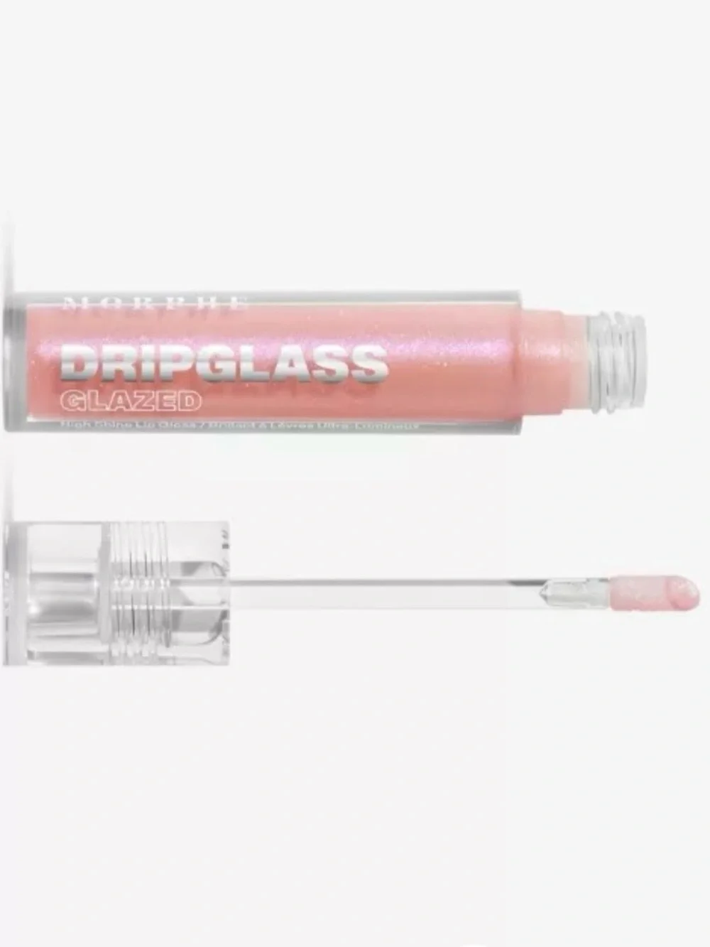 Morphe Dripglass Glazed High Shine Lip Gloss    Frose Bliss